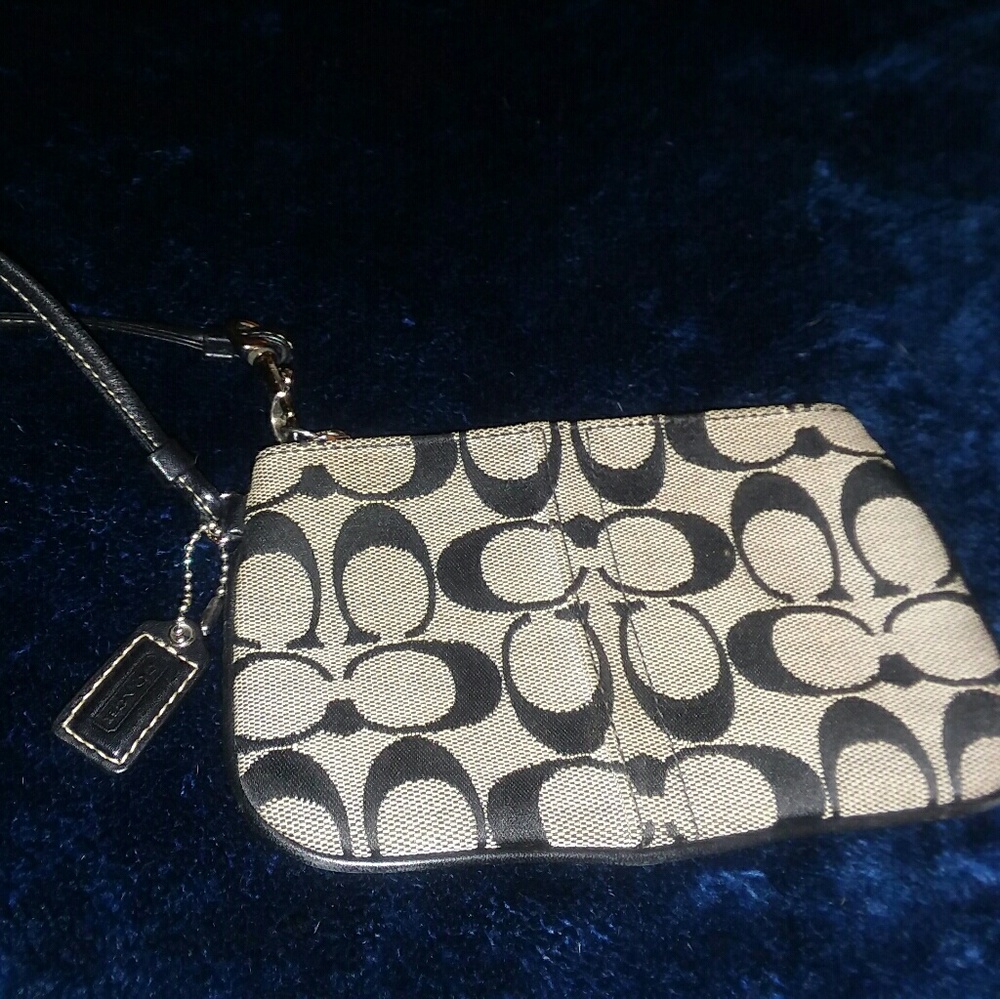 Coach wristlet